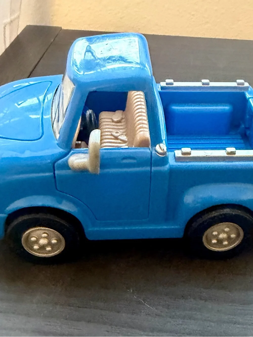 Vintage Chevron Cars Pickup Truck & Roadside Tow Truck Toy Lot of 2